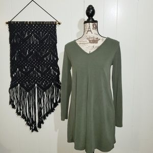 Abercrombie & Fitch Sage Green Dress Size Small